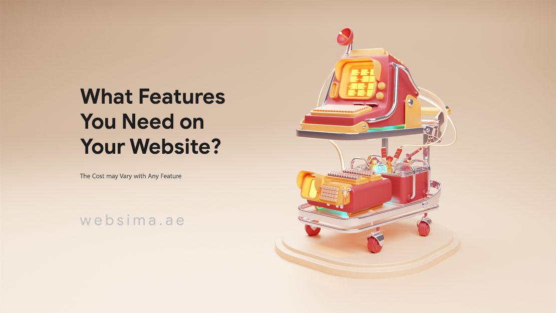features of a website affects its price